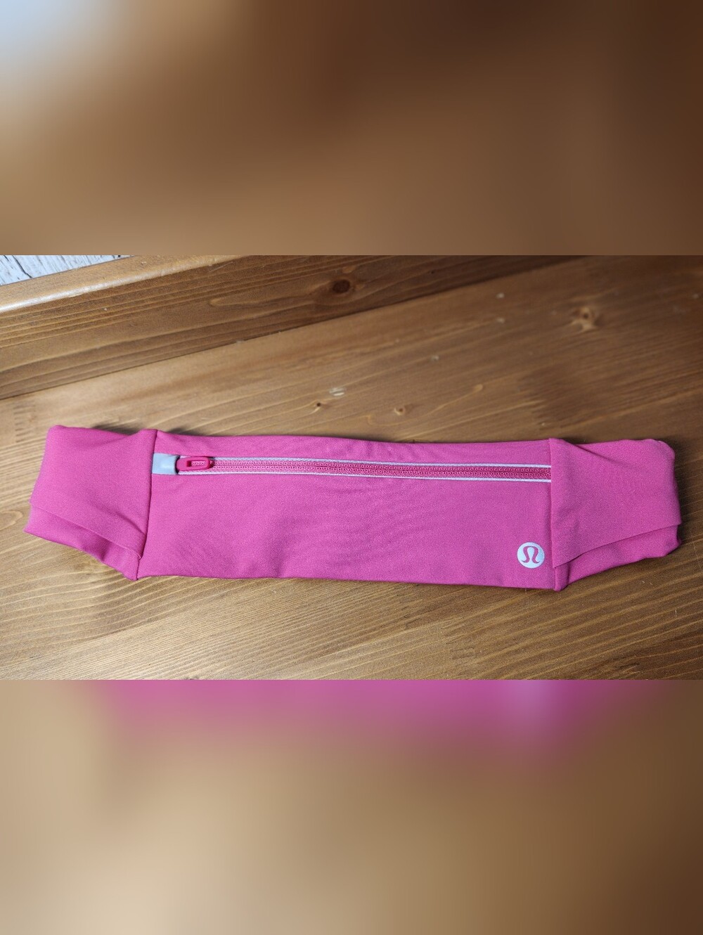 lululemon athletica Pink Running Belt with Zipper